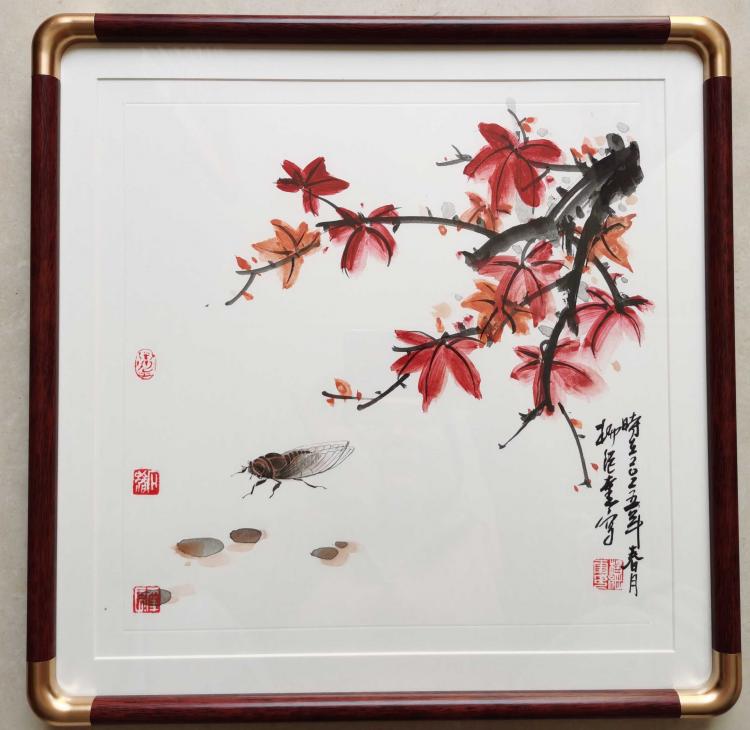 花卉小品  尺寸：40厘米*40厘米