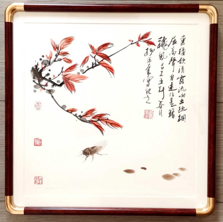 花卉小品 尺寸：40厘米*40厘米