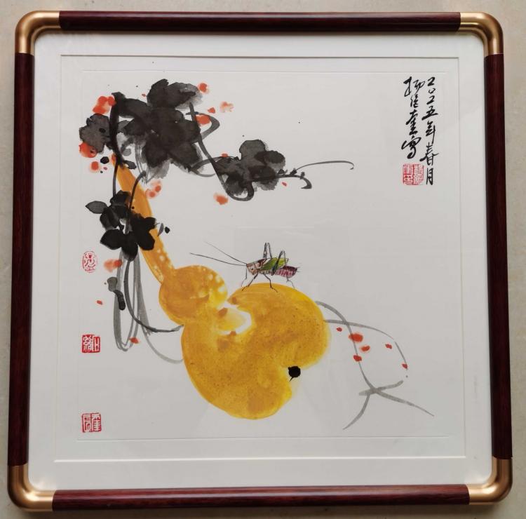 花卉小品 尺寸：40厘米*40厘米